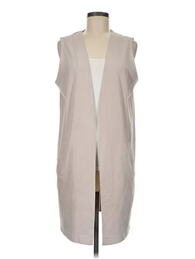 Pre-owned Soft Surroundings Cardigan Sweater In Gray