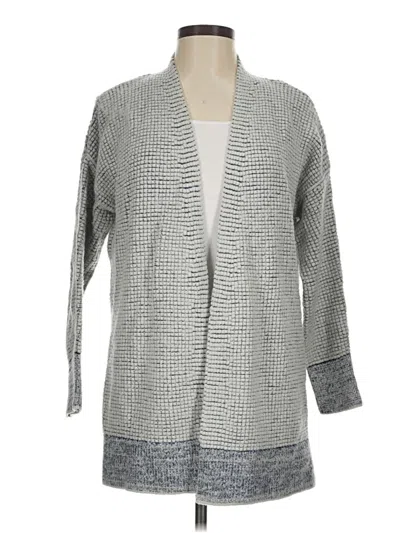 Pre-owned Soft Surroundings Cardigan Sweater In Gray