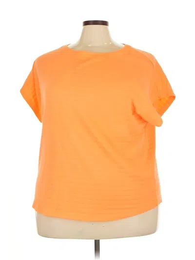 Pre-owned Soft Surroundings Cardigan Sweater In Orange