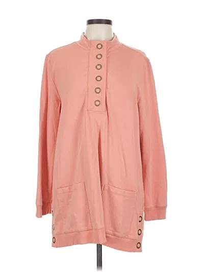 Pre-owned Soft Surroundings Cardigan Sweater In Pink