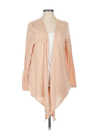 Pre-owned Soft Surroundings Cardigan Sweater In Pink