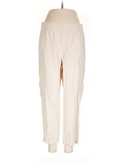 Pre-owned Soft Surroundings Cargo Pants In Ivory