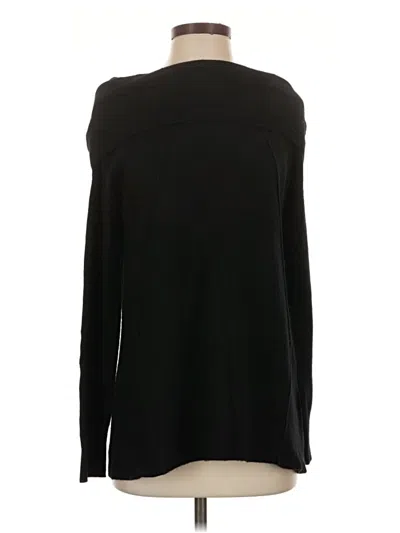 Soft Surroundings Cashmere Pullover Sweater In Black