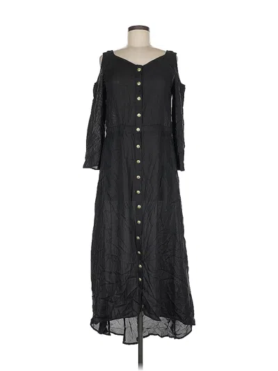 Pre-owned Soft Surroundings Casual Dress In Black
