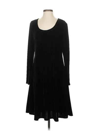 Pre-owned Soft Surroundings Casual Dress In Black