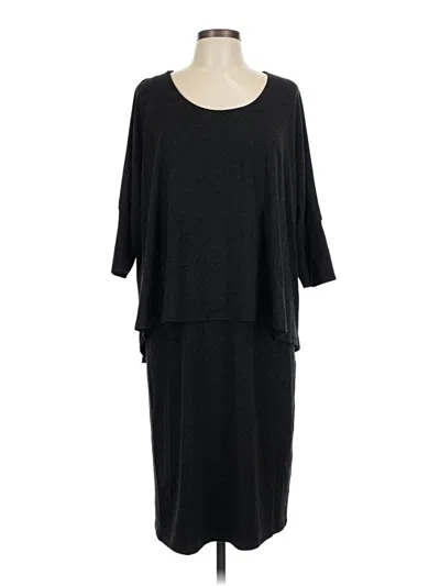 Pre-owned Soft Surroundings Casual Dress In Black