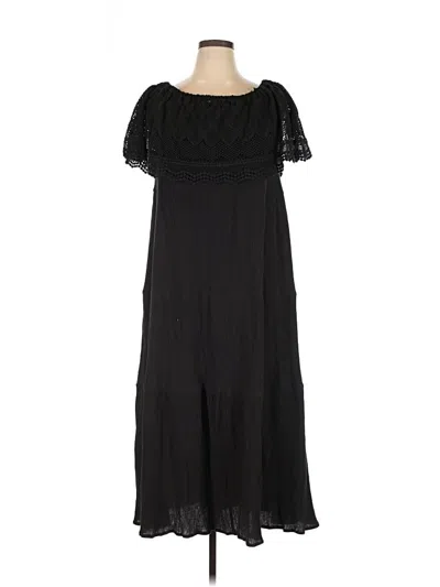 Pre-owned Soft Surroundings Casual Dress In Black