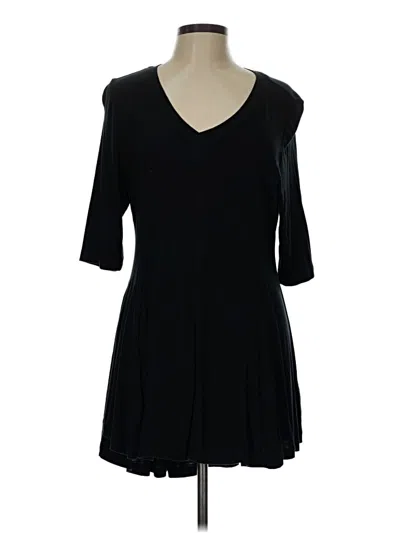 Pre-owned Soft Surroundings Casual Dress In Black