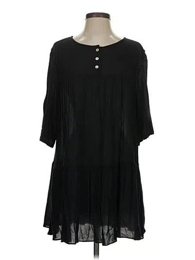 Pre-owned Soft Surroundings Casual Dress In Black