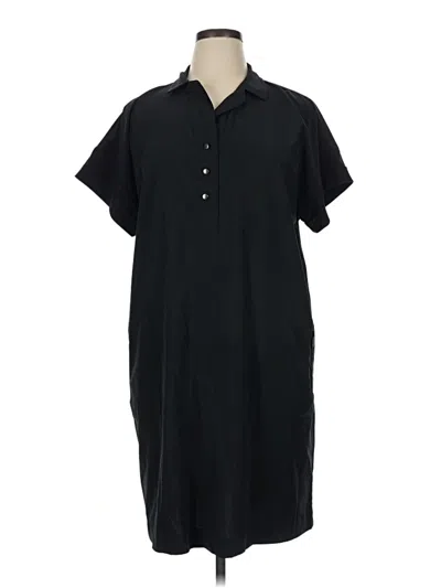Pre-owned Soft Surroundings Casual Dress In Black