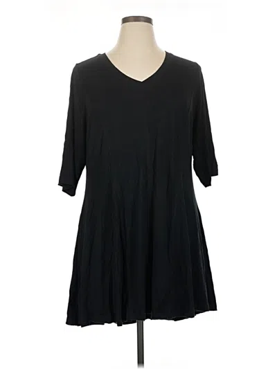 Pre-owned Soft Surroundings Casual Dress In Black