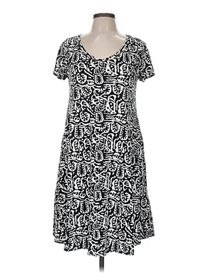 Pre-owned Soft Surroundings Casual Dress In Black