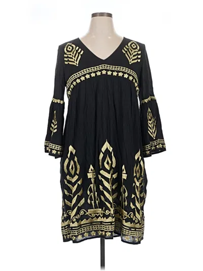 Pre-owned Soft Surroundings Casual Dress In Black