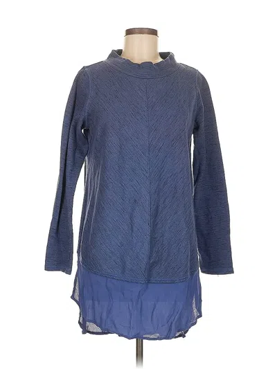 Pre-owned Soft Surroundings Casual Dress In Blue