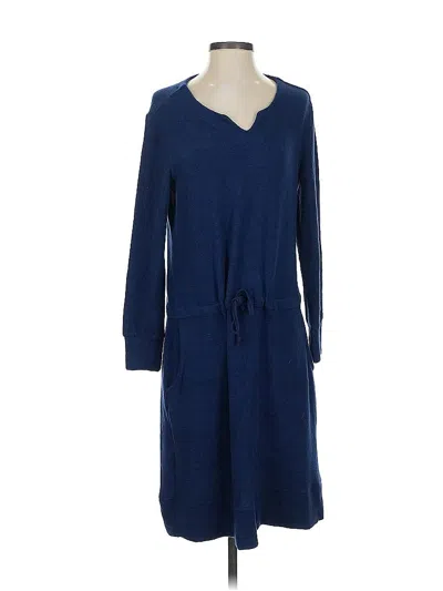 Pre-owned Soft Surroundings Casual Dress In Blue