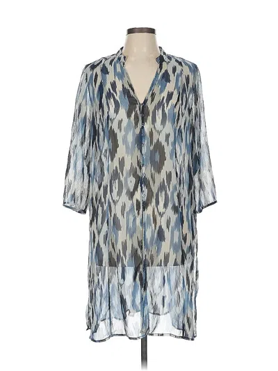 Pre-owned Soft Surroundings Casual Dress In Blue