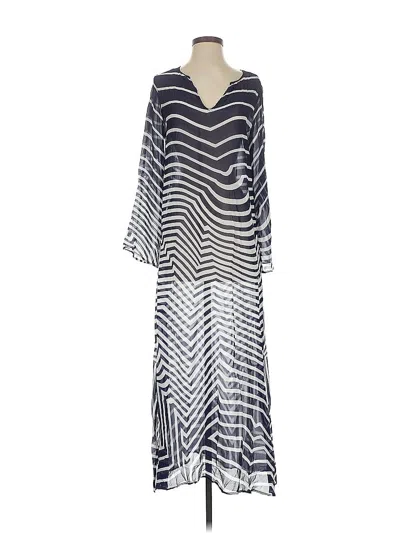 Pre-owned Soft Surroundings Casual Dress In Blue