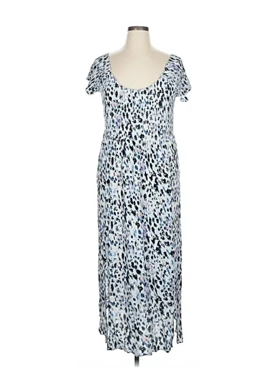 Pre-owned Soft Surroundings Casual Dress In Blue