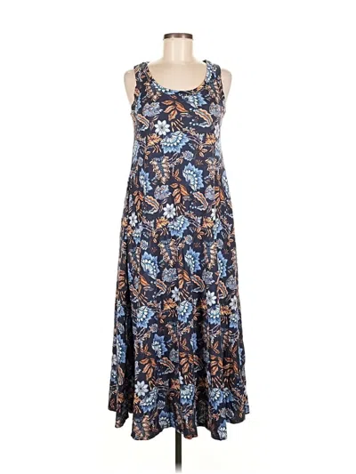 Pre-owned Soft Surroundings Casual Dress In Blue