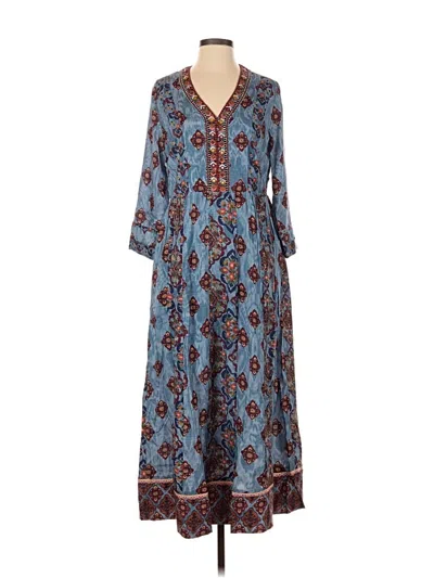 Pre-owned Soft Surroundings Casual Dress In Blue
