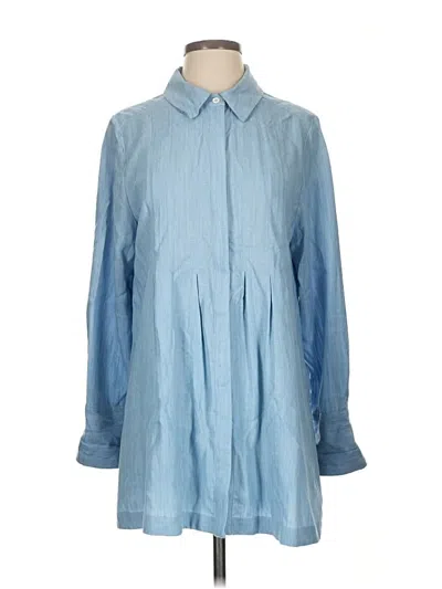 Pre-owned Soft Surroundings Casual Dress In Blue