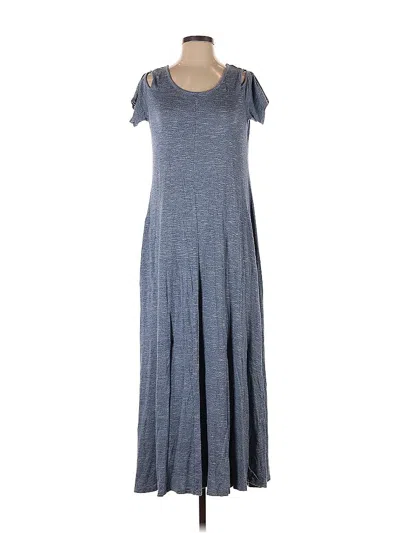 Pre-owned Soft Surroundings Casual Dress In Blue
