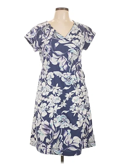 Pre-owned Soft Surroundings Casual Dress In Blue