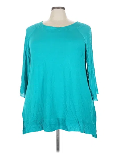 Pre-owned Soft Surroundings Casual Dress In Blue