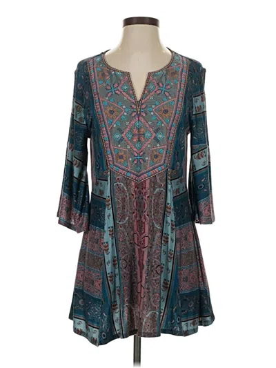 Pre-owned Soft Surroundings Casual Dress In Blue