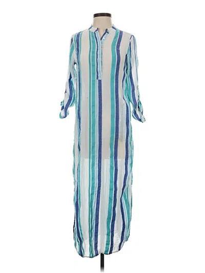 Pre-owned Soft Surroundings Casual Dress In Blue