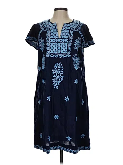 Pre-owned Soft Surroundings Casual Dress In Blue