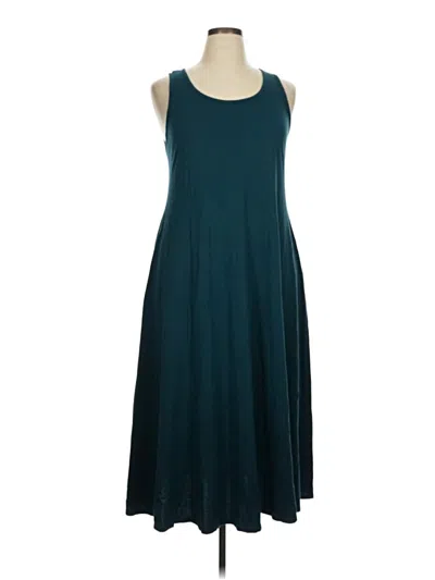 Pre-owned Soft Surroundings Casual Dress In Blue