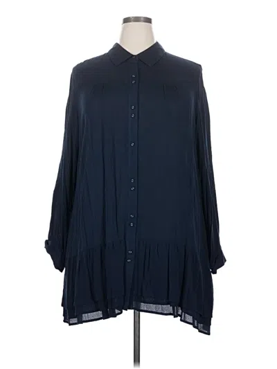 Pre-owned Soft Surroundings Casual Dress In Blue