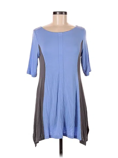 Pre-owned Soft Surroundings Casual Dress In Blue