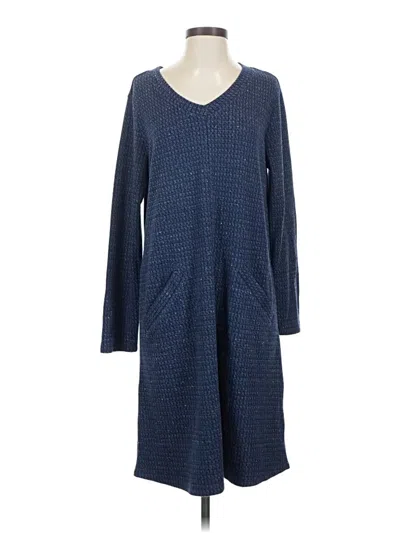 Pre-owned Soft Surroundings Casual Dress In Blue