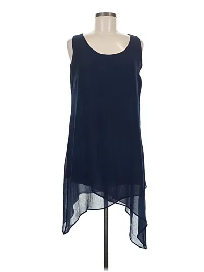 Pre-owned Soft Surroundings Casual Dress In Blue