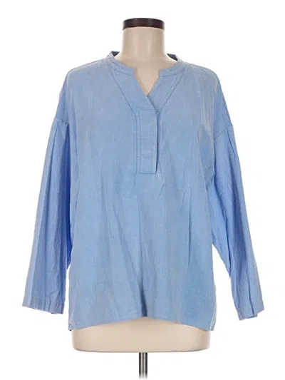 Pre-owned Soft Surroundings Casual Dress In Blue