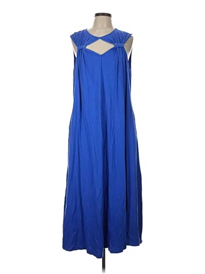 Pre-owned Soft Surroundings Casual Dress In Blue