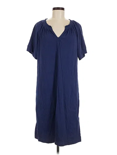 Pre-owned Soft Surroundings Casual Dress In Blue