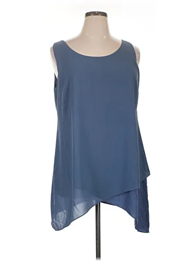 Pre-owned Soft Surroundings Casual Dress In Blue