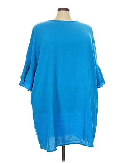 Pre-owned Soft Surroundings Casual Dress In Blue