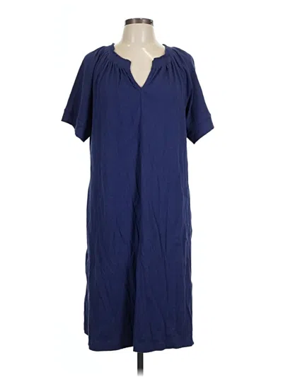 Pre-owned Soft Surroundings Casual Dress In Blue