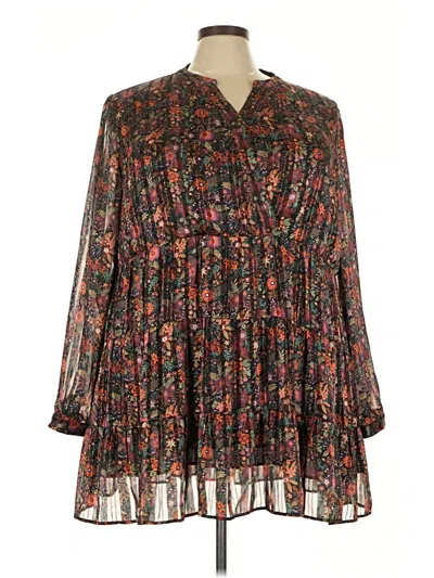 Pre-owned Soft Surroundings Casual Dress In Brown