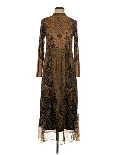 Pre-owned Soft Surroundings Casual Dress In Brown