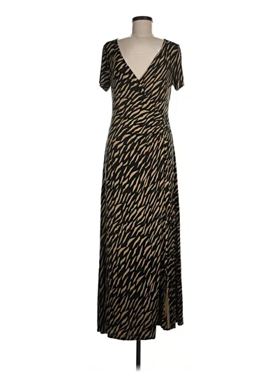 Pre-owned Soft Surroundings Casual Dress In Brown