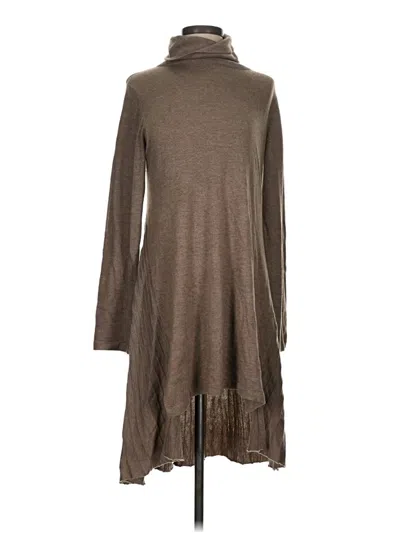 Pre-owned Soft Surroundings Casual Dress In Brown