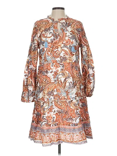 Pre-owned Soft Surroundings Casual Dress In Brown