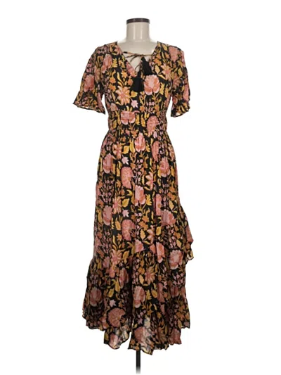 Pre-owned Soft Surroundings Casual Dress In Brown