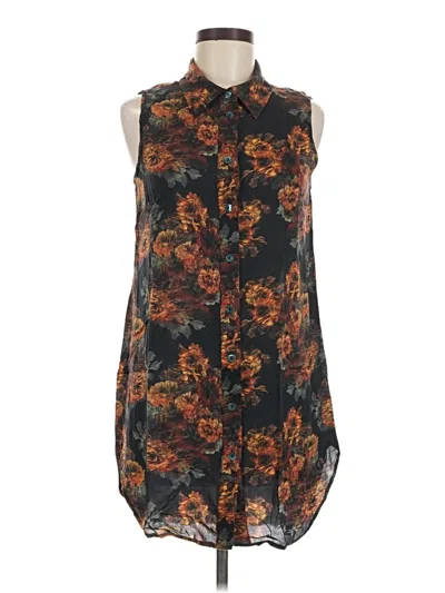 Pre-owned Soft Surroundings Casual Dress In Brown
