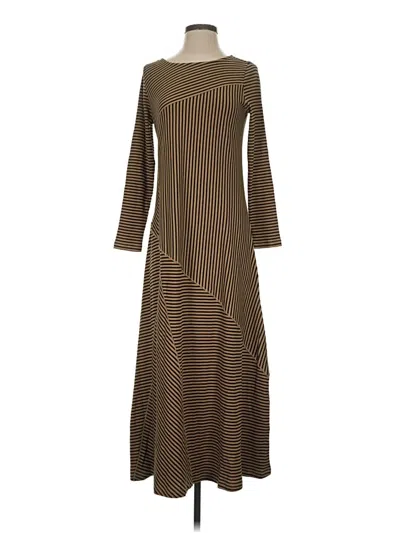 Pre-owned Soft Surroundings Casual Dress In Brown